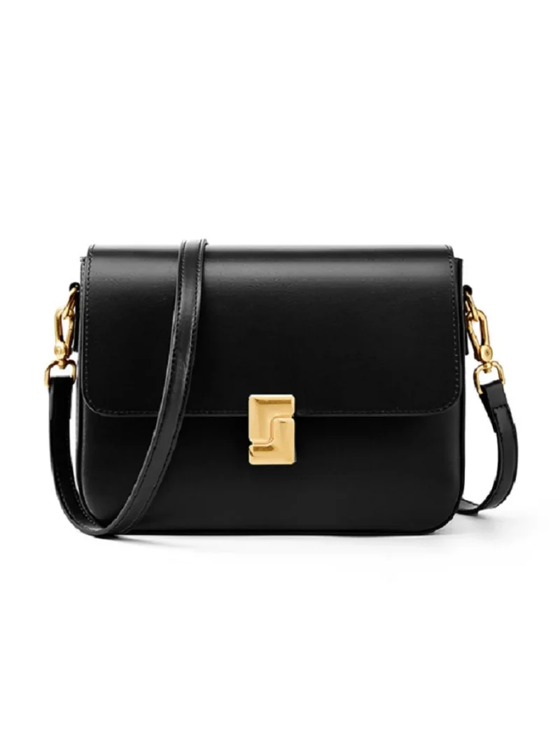HTLT 100% Genuine Leather Women’s Shoulder & Crossbody Bag – Premium Cowhide Satchel for Everyday Elegance - Image 3