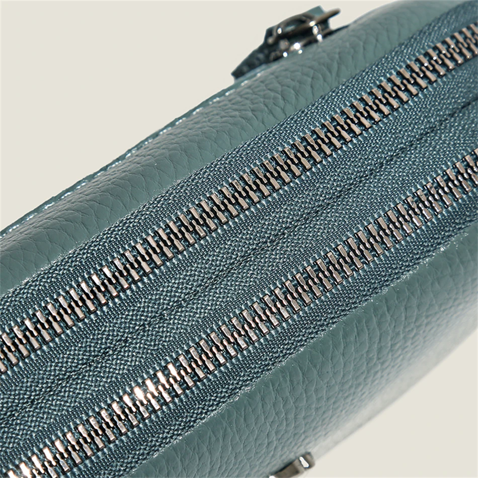 Genuine Leather Bag Luxury Women's Crossbody Bag for Woman Female Solid Color Clutch Phone Bags Shoulder Bag Messenger Bag Sac