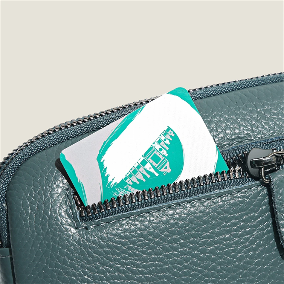 Genuine Leather Bag Luxury Women's Crossbody Bag for Woman Female Solid Color Clutch Phone Bags Shoulder Bag Messenger Bag Sac