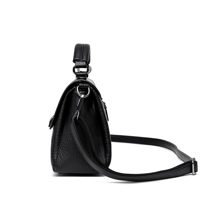 High Quality Cow Leather Ladies Handbags Fashion Luxury Female Messenger Tote Bags Women Genuine Leather Shoulder Crossbody Sac
