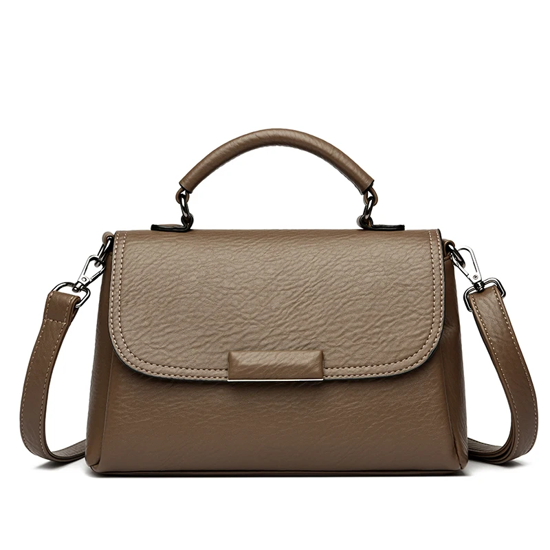 High Quality Cow Leather Ladies Handbags Fashion Luxury Female Messenger Tote Bags Women Genuine Leather Shoulder Crossbody Sac