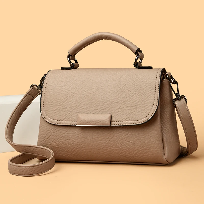 High Quality Cow Leather Ladies Handbags Fashion Luxury Female Messenger Tote Bags Women Genuine Leather Shoulder Crossbody Sac